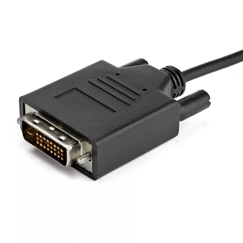 StarTech.com 6,6 pėdų (2m) USB-C į DVI laidas - 1920 x 1200 - Juodas