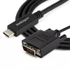 StarTech.com 6,6 pėdų (2m) USB-C į DVI laidas - 1920 x 1200 - Juodas