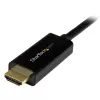 StarTech.com 5 m DisplayPort į HDMI laidas – 4K 30 Hz – DP 1.2 į HDMI monitoriaus laidas – fiksuojama DP jungtis – pasyvus DP į HDMI laidas