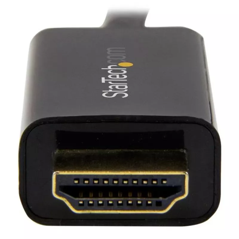 StarTech.com 5 m DisplayPort į HDMI laidas – 4K 30 Hz – DP 1.2 į HDMI monitoriaus laidas – fiksuojama DP jungtis – pasyvus DP į HDMI laidas