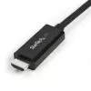StarTech.com 3 m Mini DisplayPort į HDMI laidas – 4K 30Hz vaizdas – mDP į HDMI adapterio laidas – Mini DP arba Thunderbolt 1/2 Mac/PC prie HDMI monitoriaus/ekrano