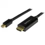 StarTech.com 5 m Mini DisplayPort į HDMI laidas - 4K 30Hz - mDP į HDMI adapteris - Mini DP ar Thunderbolt 1/2 Mac/PC prie HDMI monitoriaus