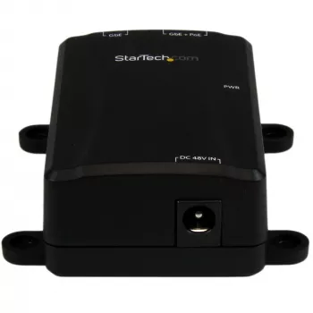 StarTech.com 1 prievado Gigabit PoE+ įpurškiklis - 802.3at ir 802.3af