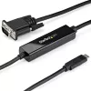 StarTech.com 1 m USB-C į VGA laidas - 1920x1200/1080p USB Type C į VGA vaizdo aktyvus adapterio laidas - suderinamas su Thunderbolt 3 - nešiojamam kompiuteriui prie VGA monitoriaus/projektoriaus - DP Alt Mode HBR2
