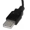 StarTech.com USB 2.0 Fax Modemas - 56K Išorinis aparatinės įrangos rinkimo V.92 modemas / Dongle / Adapteris - Kompiuterio / nešiojamojo kompiuterio faksmodemas - USB į telefono lizdą - USB duomenų modemas - Tinklo faksas / CMR / POS