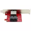 StarTech.com Mini-SAS adapteris – dvigubas SFF-8643 į SFF-8644 su pilno ir žemo profilio laikikliais – 12Gbps