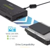 StarTech.com 4 lizdų SSD/HDD kietųjų diskų trynimo įrenginys - 2,5 colio ir 3,5 colio SATA - autonomiškas saugus išorinis diskų sanitizeris - 9 trynimo režimai - RS232 spausdintuvo prievadas - atitinka NIST/DOD ir TAA