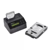 StarTech.com Vieno lizdo kietojo disko trynimo įrenginys, atskiras HDD/SSD sanitizer, 4Kn, USB 3.0 į SATA III (6 Gbps), 9 trynimo režimai, LCD ekranas, saugus kietojo disko trynimo dokas, DB-9 spausdintuvo prievadas, TAA atitikmuo