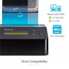 StarTech.com Vieno lizdo kietojo disko trynimo įrenginys, atskiras HDD/SSD sanitizer, 4Kn, USB 3.0 į SATA III (6 Gbps), 9 trynimo režimai, LCD ekranas, saugus kietojo disko trynimo dokas, DB-9 spausdintuvo prievadas, TAA atitikmuo
