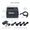 StarTech.com Vieno lizdo kietojo disko trynimo įrenginys, atskiras HDD/SSD sanitizer, 4Kn, USB 3.0 į SATA III (6 Gbps), 9 trynimo režimai, LCD ekranas, saugus kietojo disko trynimo dokas, DB-9 spausdintuvo prievadas, TAA atitikmuo