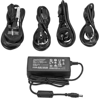 StarTech.com DC maitinimo adapteris - 12V, 5A, universalus, vidaus, 110-240 V, 12 V, 2 A, 5 A