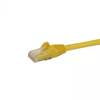 StarTech.com 50 cm CAT6 Ethernet kabelis - geltonas CAT6 Gigabit Ethernet laidas - 250 MHz 100 W PoE RJ45 UTP tinklo/jungiamasis kabelis su apsauga nuo užkabinimo ir įtempimo mažinimu, individualiai išbandytas