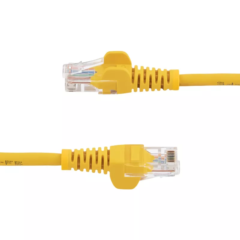 StarTech.com Cat5e Ethernet Patch Laidas su Snagless RJ45 Jungtimis - 0,5 m, Geltona