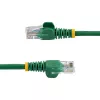 StarTech.com Cat5e eterneto jungiamasis kabelis su apsaugotais RJ45 kištukais - 0,5 m, žalias