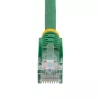StarTech.com Cat5e eterneto jungiamasis kabelis su apsaugotais RJ45 kištukais - 0,5 m, žalias