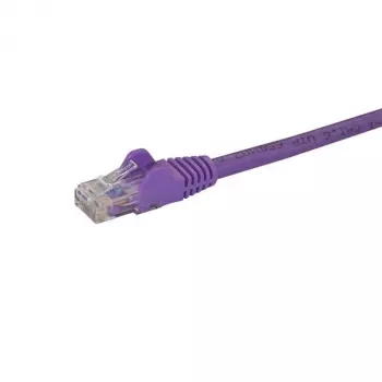 StarTech.com 7 m CAT6 eterneto kabelis - violetinis CAT 6 Gigabit eterneto laidas - 250 MHz 100 W PoE RJ45 UTP tinklo/jungiamasis laidas su apsauga nuo užkabinimo ir įtempimo mažinimu, individualiai išbandytas