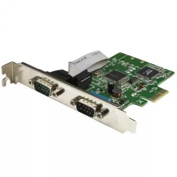 StarTech.com 2 prievadų PCI Express RS232 serijinė kortelė su 16C1050 UART