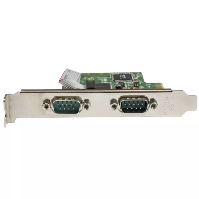 StarTech.com 2 prievadų PCI Express RS232 serijinė kortelė su 16C1050 UART