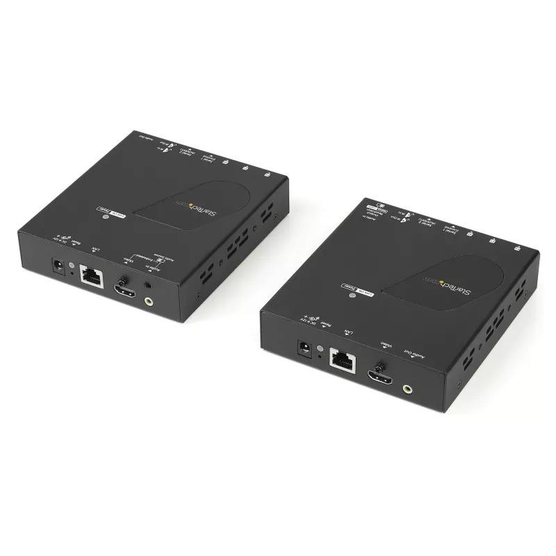 StarTech.com 4K HDMI per IP išplėtimo rinkinys su vaizdo valdymo programa, keičiamo dydžio AV per IP su AVoIP vaizdo sienele
