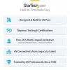 StarTech.com 4K HDMI per IP išplėtimo rinkinys su vaizdo valdymo programa, keičiamo dydžio AV per IP su AVoIP vaizdo sienele