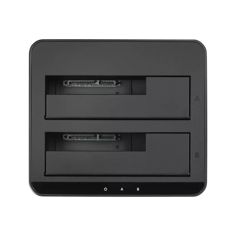 StarTech.com dviejų diskų USB 3.0 į SATA kietojo disko dokas, išorinis 2,5/3,5 colio SATA I/II/III SSD/HDD dokas, karštas keitimas, viršutinis įkrovimas