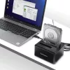 StarTech.com dviejų diskų USB 3.0 į SATA kietojo disko dokas, išorinis 2,5/3,5 colio SATA I/II/III SSD/HDD dokas, karštas keitimas, viršutinis įkrovimas