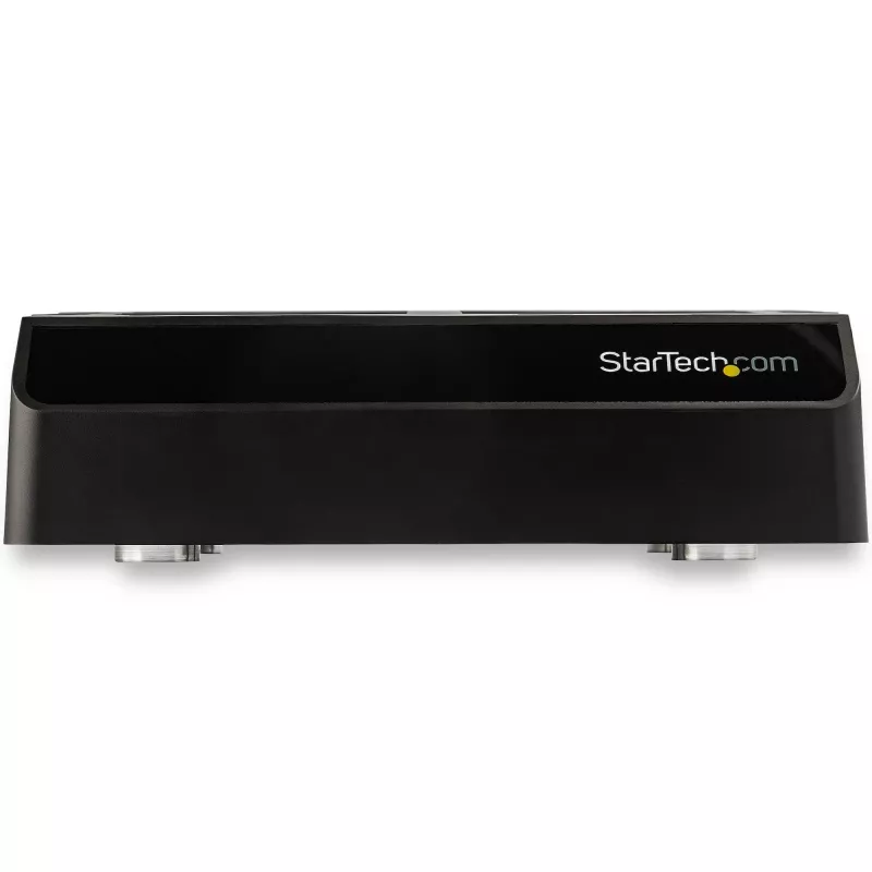 StarTech.com 4 lizdų USB į SATA kietųjų diskų dokas, USB 10Gbps, išorinis 2,5 colio ir 3,5 colio SSD / HDD dokas, SATA III, karštas keitimas, įkrovimas iš viršaus