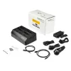 StarTech.com 4 lizdų USB į SATA kietųjų diskų dokas, USB 10Gbps, išorinis 2,5 colio ir 3,5 colio SSD / HDD dokas, SATA III, karštas keitimas, įkrovimas iš viršaus