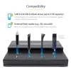 StarTech.com USB atmintinių kopijavimo ir trynimo įrenginys 1:7, 1,5 GB/min, LCD ekranu - TAA