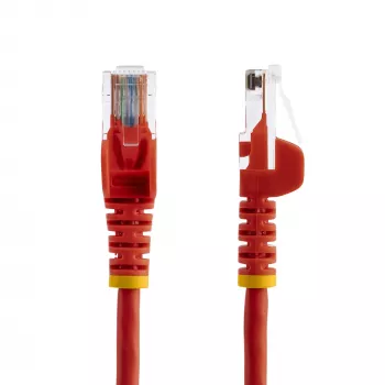 StarTech.com Cat5e Ethernet Patch Cable su Snagless RJ45 jungtimis - 10 m, Raudona