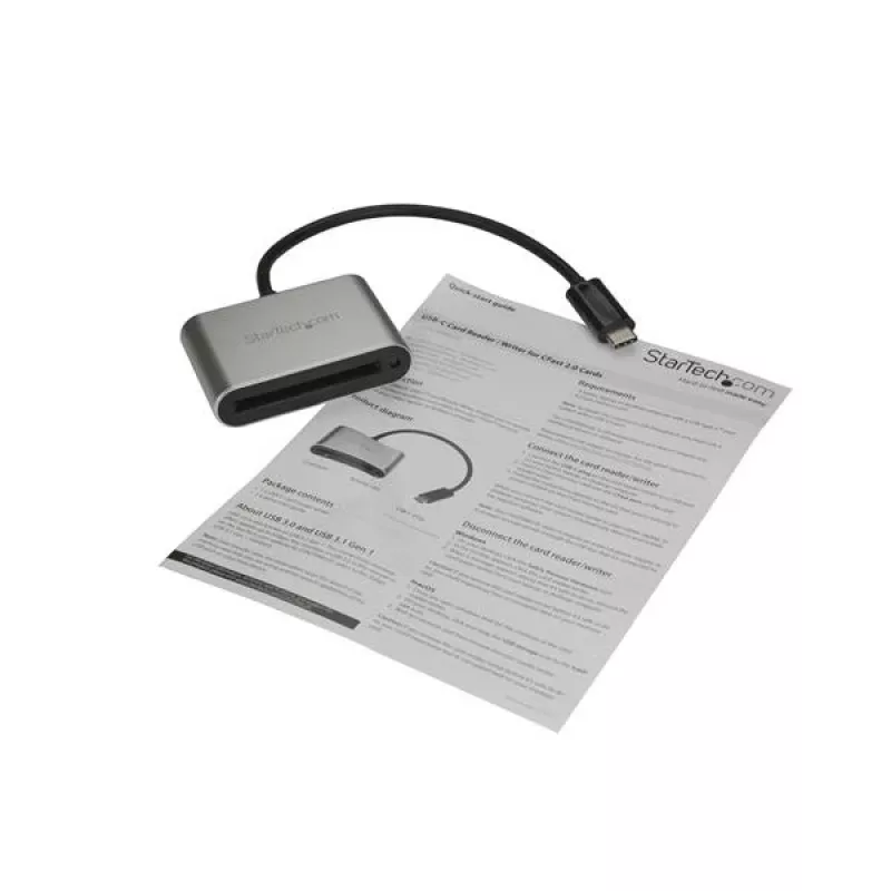 Skaitytuvas / rašytuvas CFast 2.0 kortelėms StarTech.com USB 3.0 su USB-C jungtimi