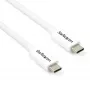 StarTech.com Thunderbolt 3 kabelis - 20Gbps - 2m - Baltas - suderinamas su Thunderbolt, USB ir DisplayPort