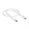StarTech.com Thunderbolt 3 laidas - 40Gbps - 0,5m - baltas - suderinamas su Thunderbolt, USB ir DisplayPort