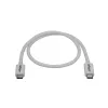 StarTech.com Thunderbolt 3 laidas - 40Gbps - 0,5m - baltas - suderinamas su Thunderbolt, USB ir DisplayPort