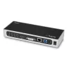 StarTech.com USB 3.0 dokavimo stotelė su dviem monitoriais – HDMI, DVI/VGA, 6 prievadų USB 3.1 5Gbps šakotuvas, GbE, garsas – universali Type-A dokavimo stotelė, skirta Windows ir Mac