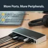 StarTech.com USB 3.0 dokavimo stotelė su dviem monitoriais – HDMI, DVI/VGA, 6 prievadų USB 3.1 5Gbps šakotuvas, GbE, garsas – universali Type-A dokavimo stotelė, skirta Windows ir Mac