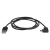 StarTech.com USB-A į USB-C laidas – stačiu kampu – vyriškas/vyriškas – 1 m (3 pėdos) – USB 2.0