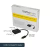 StarTech.com USB-C į DisplayPort adapteris su maitinimo tiekimu – 4K 60Hz HBR2 – USB Type-C į DP 1.2 monitoriaus vaizdo keitiklis su įkrovimu – 60W PD perdavimas – suderinamas su Thunderbolt 3
