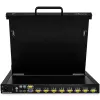 StarTech.com 8 prievadų 1U KVM konsolė su 17 colių LCD ekranu, USB + VGA