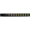 StarTech.com 16 prievadų stelažinis KVM konsolė su 6 pėdų kabeliais – integruotas KVM jungiklis su 17 colių LCD monitoriumi – pilnai įrengtas 1U LCD KVM stalčius – OSD KVM – patvarus 50 000 MTBF – USB + VGA palaikymas