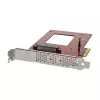 StarTech.com U.2 į PCIe adapteris 2,5 colio U.2 NVMe SSD - SFF-8639 - x4 PCI Express 4.0