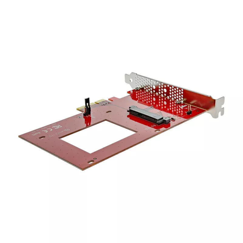 StarTech.com U.2 į PCIe adapteris 2,5 colio U.2 NVMe SSD - SFF-8639 - x4 PCI Express 4.0