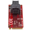 StarTech.com U.2 (SFF-8643) į M.2 PCI Express 3.0 x4 pagrindinės plokštės adapterio kortelė, skirta 2,5 colio U.2 NVMe SSD