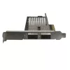 „StarTech.com“ dviejų prievadų 40G QSFP+ tinklo plokštė – Intel XL710 atviras QSFP+ konverguotas adapteris – PCIe 40 gigabitų Ethernet serverio NIC – 40GbE šviesolaidžio LAN plokštė – Dell PowerEdge HPE ProLiant