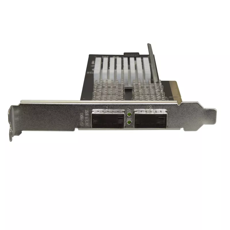 „StarTech.com“ dviejų prievadų 40G QSFP+ tinklo plokštė – Intel XL710 atviras QSFP+ konverguotas adapteris – PCIe 40 gigabitų Ethernet serverio NIC – 40GbE šviesolaidžio LAN plokštė – Dell PowerEdge HPE ProLiant