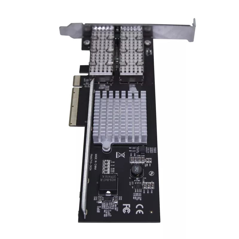 „StarTech.com“ dviejų prievadų 40G QSFP+ tinklo plokštė – Intel XL710 atviras QSFP+ konverguotas adapteris – PCIe 40 gigabitų Ethernet serverio NIC – 40GbE šviesolaidžio LAN plokštė – Dell PowerEdge HPE ProLiant