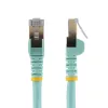 StarTech.com 2m CAT6a Ethernet kabelis - 10 Gigabit ekranuotas RJ45 100W PoE jungiamasis laidas - 10GbE STP tinklo laidas su įtempimo mažinimu - Aqua, individualiai išbandytas / laidai UL sertifikuoti / TIA