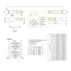 StarTech.com 2m CAT6a Ethernet kabelis - 10 Gigabit ekranuotas RJ45 100W PoE jungiamasis laidas - 10GbE STP tinklo laidas su įtempimo mažinimu - Aqua, individualiai išbandytas / laidai UL sertifikuoti / TIA