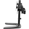 StarTech.com Trivietis monitorių stovas – sukamosiomis rankomis, spaustuvinis, 24 kg, 33 cm (13 colių), 68,6 cm (27 coliai), 100 x 100 mm, juodas