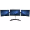 StarTech.com Trivietis monitorių stovas – sukamosiomis rankomis, spaustuvinis, 24 kg, 33 cm (13 colių), 68,6 cm (27 coliai), 100 x 100 mm, juodas